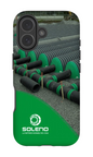 iPhone 17 Impact (Matte) Soleno tuyaux vert x vague -