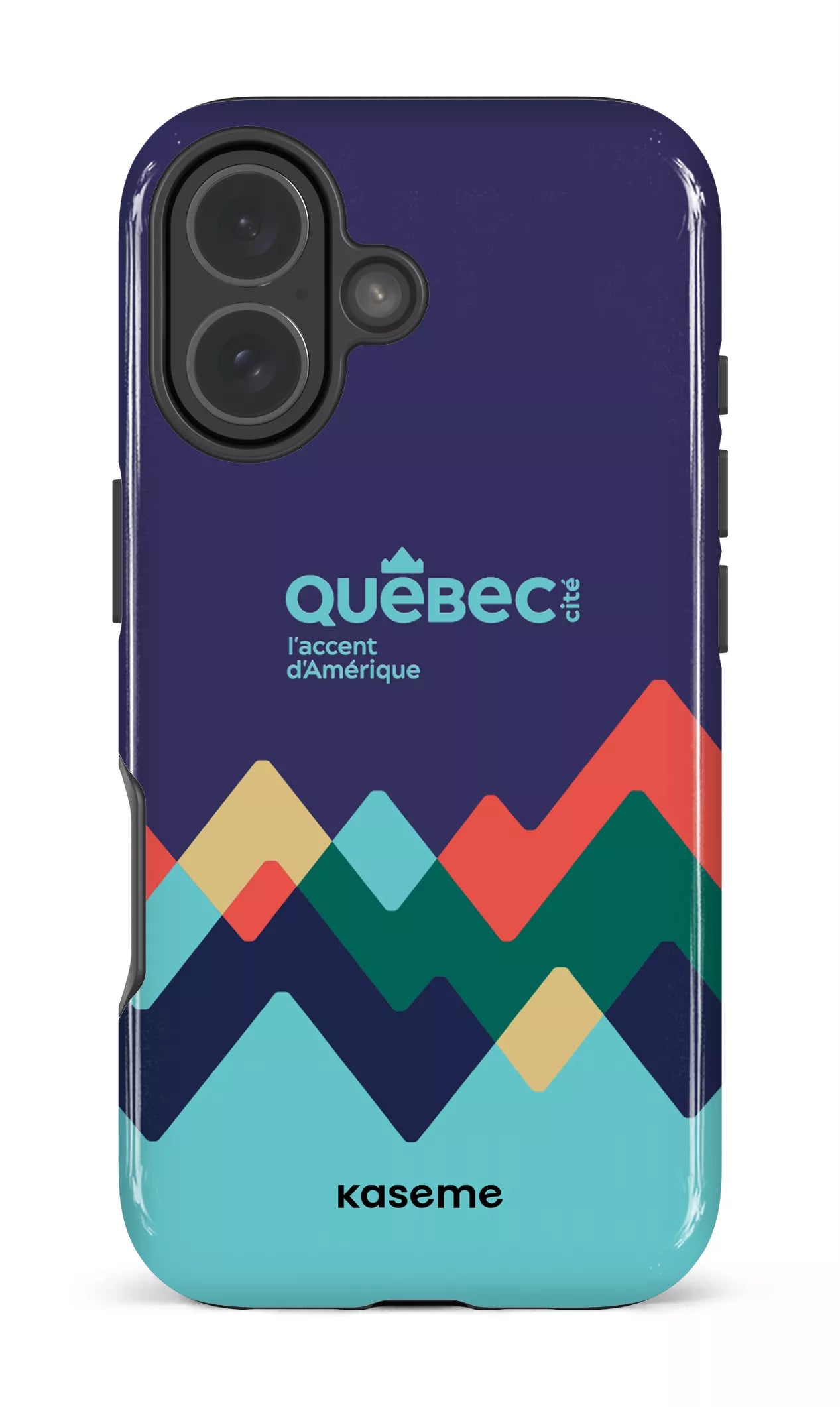 iPhone 17 MagSage - Impact Case Québec cité, l'accent d'Amérique -