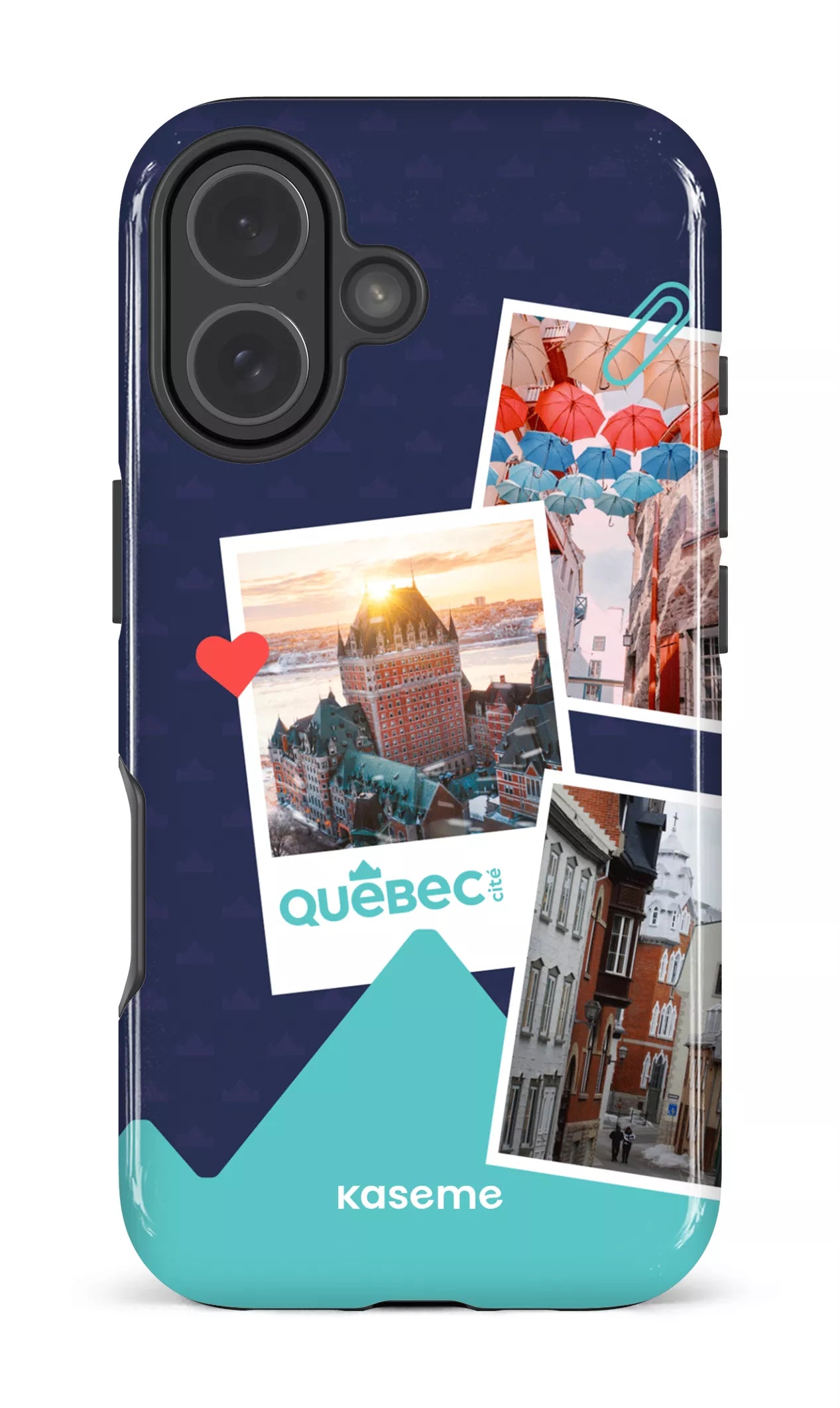iPhone 17 MagSage - Impact Case Québec sur le vif -