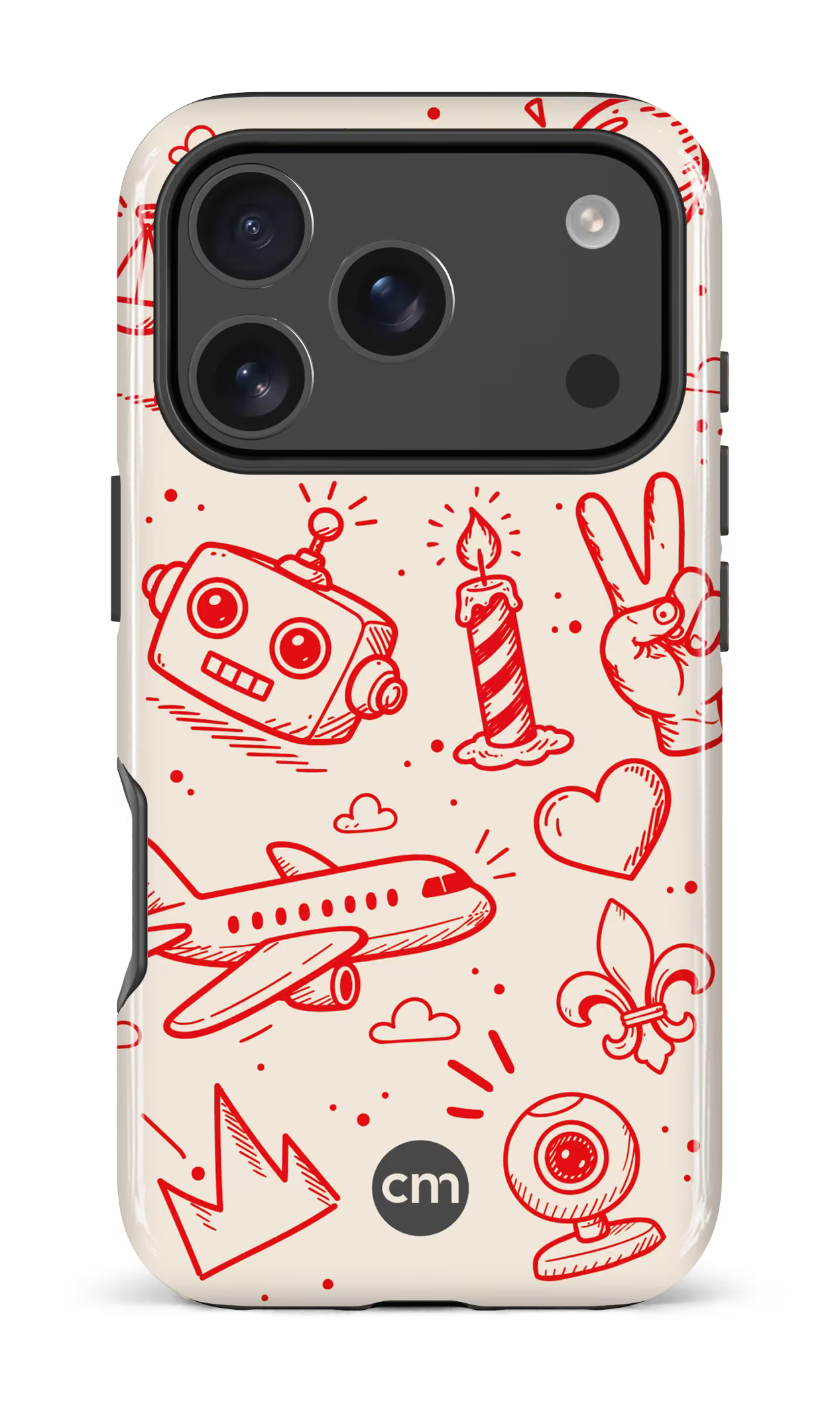 iPhone 17 Pro Impact Case 20 ans Crakmedia -