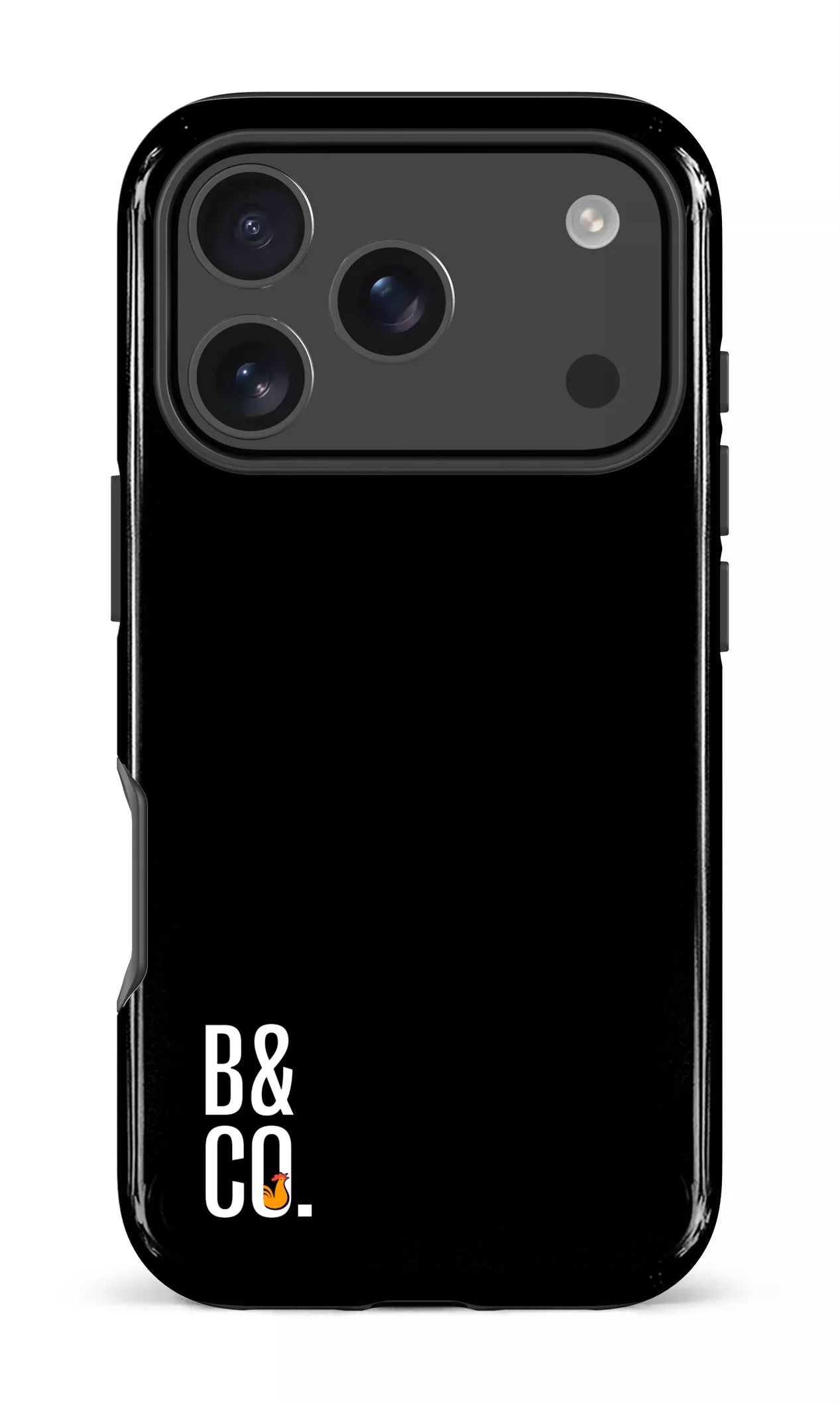 iPhone 17 Pro Impact Case B&Co Noir -