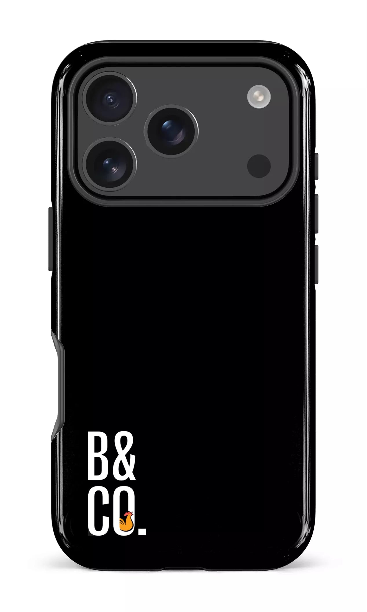 iPhone 17 Pro Impact Case B&Co Noir -