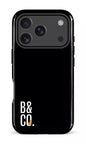 iPhone 17 Pro Impact Case B&Co Noir -