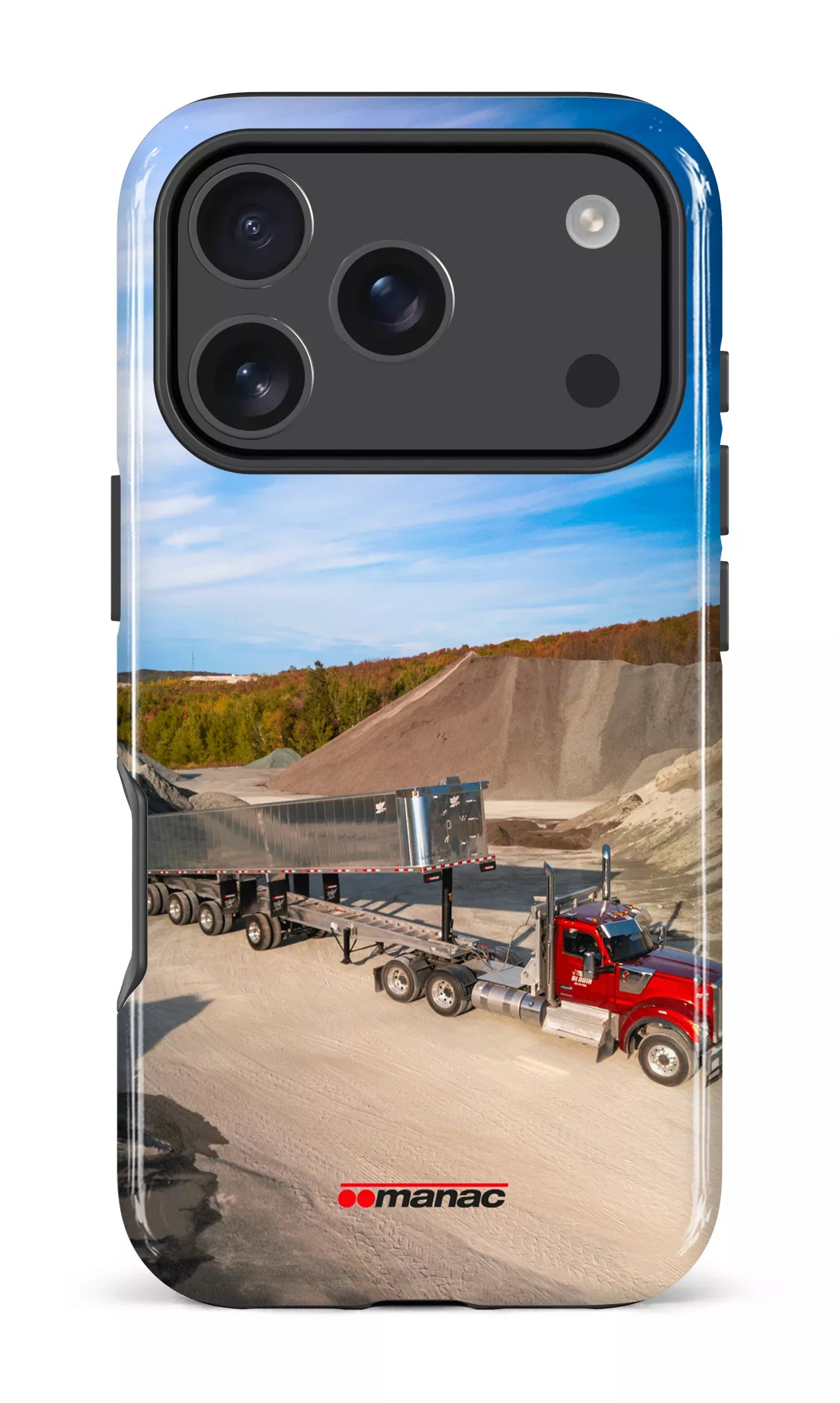 iPhone 17 Pro Impact Case Benne aluminium Manac -