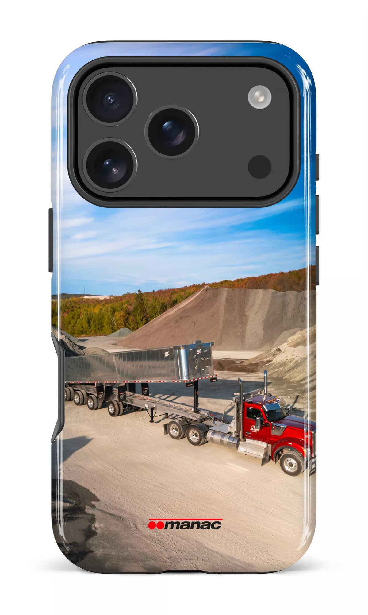 iPhone 17 Pro Impact Case Benne aluminium Manac -