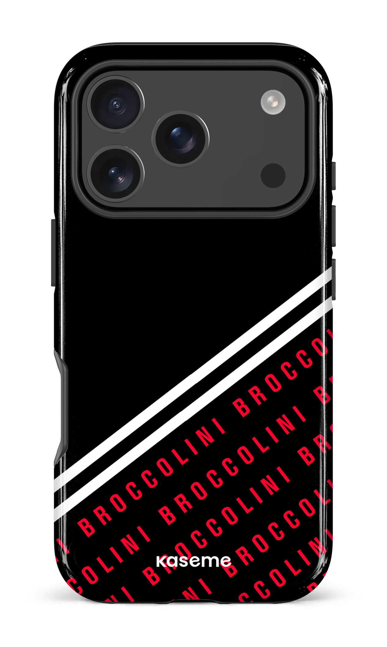 iPhone 17 Pro Impact Case Broccolini Noir -