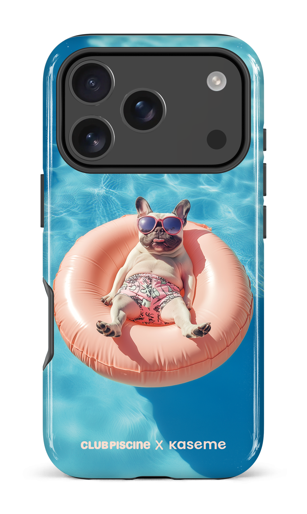 iPhone 17 Pro Impact Case Chien Chaud par Club Piscine -
