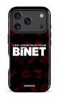 iPhone 17 Pro Impact Case Constructions Binet Noir -