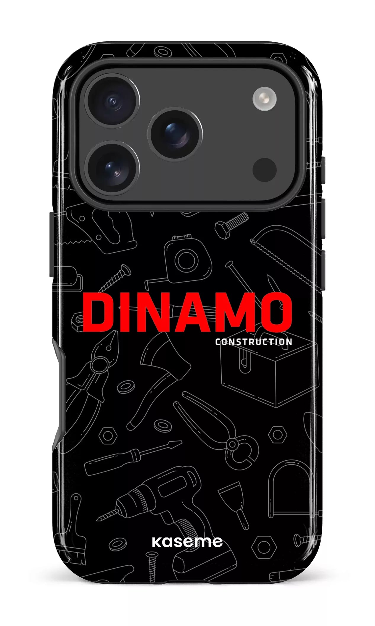 iPhone 17 Pro Impact Case Dinamo Noir -