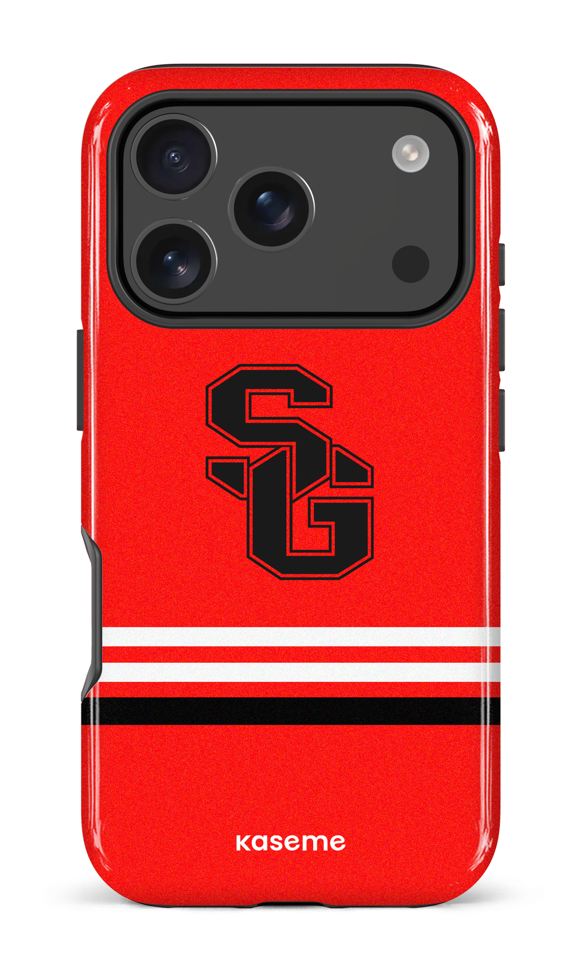 iPhone 17 Pro Impact Case Dragons PSG Rouge -