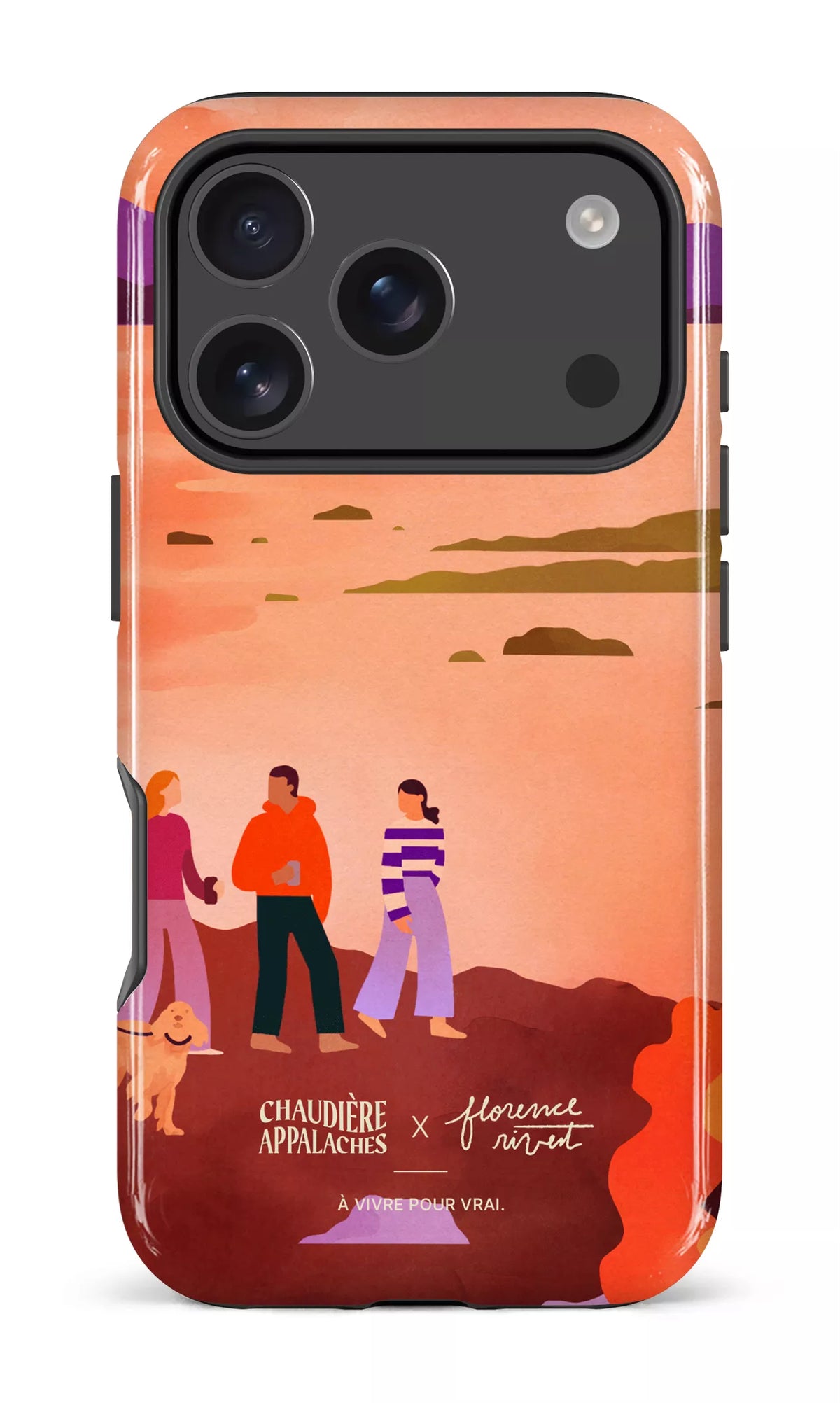 iPhone 17 Pro Impact Case Fin de journée d'été par TCA -