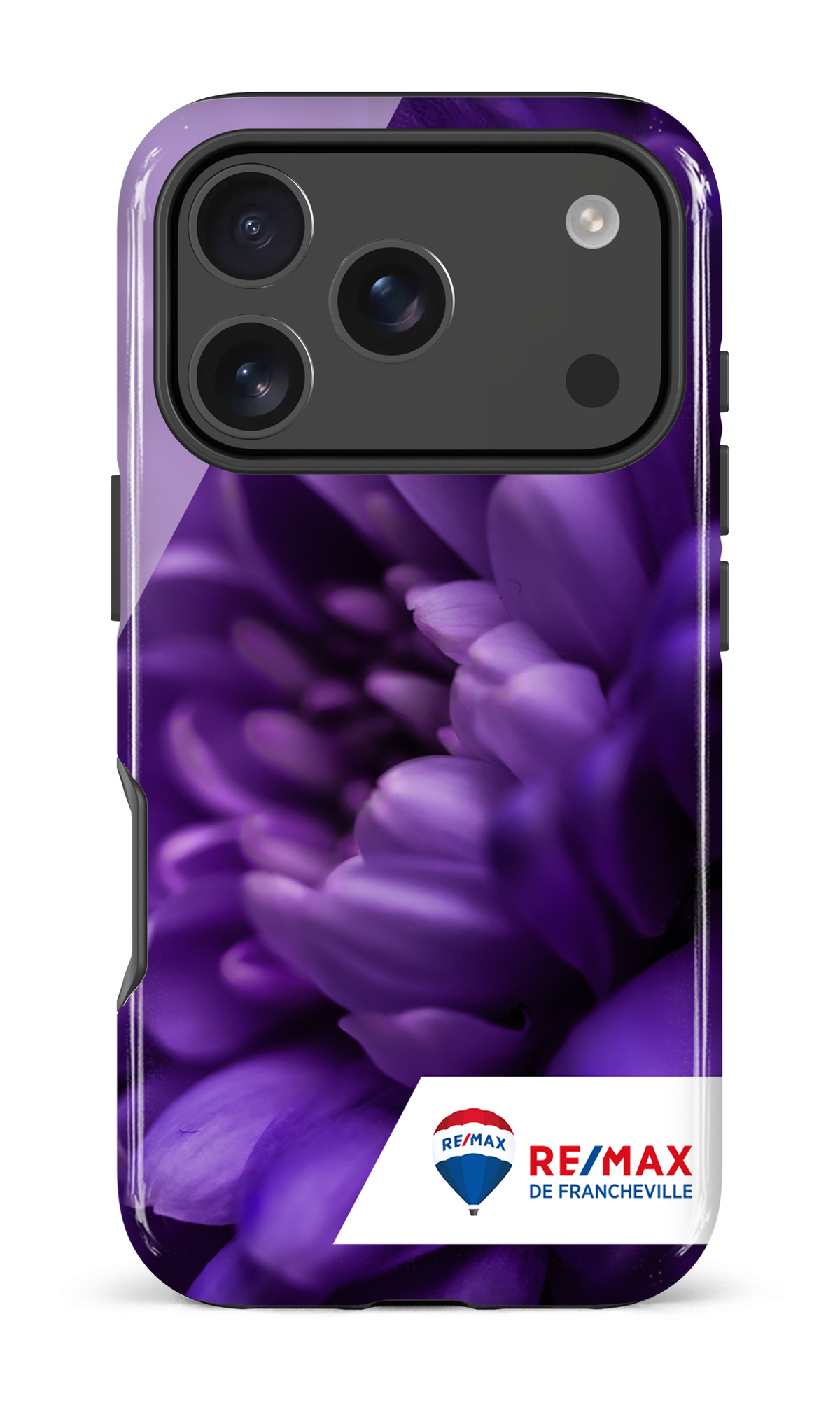 iPhone 17 Pro Impact Case Fleur gros plan de Francheville -