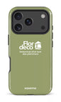 iPhone 17 Pro Impact Case Flordeco logo Sauge -
