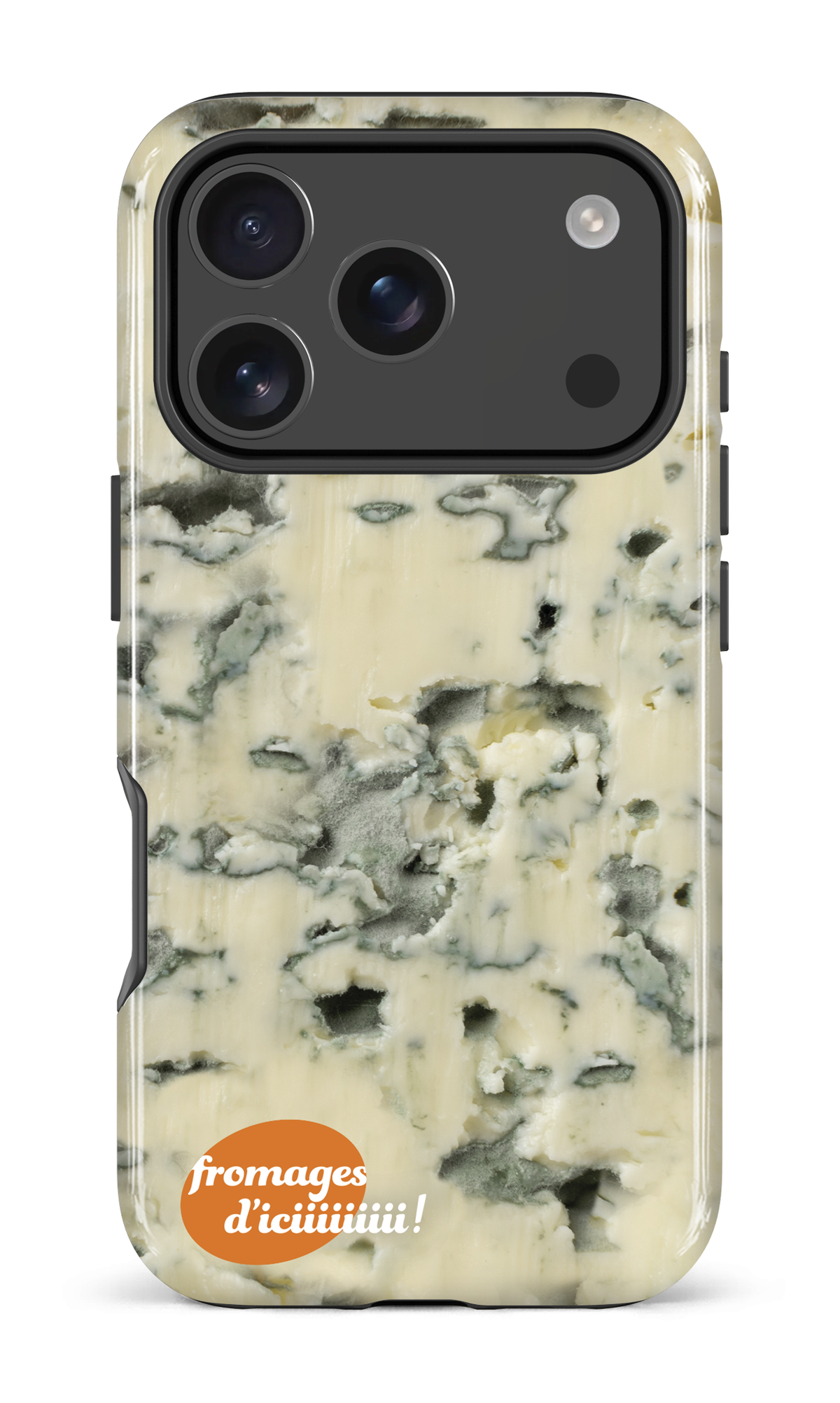 iPhone 17 Pro Impact Case Fromage Bleu Logo -