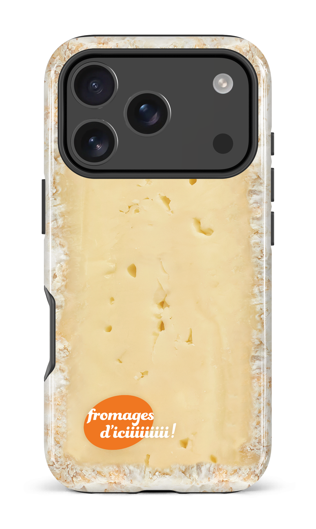 iPhone 17 Pro Impact Case Fromage Brie Logo -