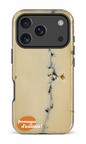 iPhone 17 Pro Impact Case Fromage Cendré Logo -