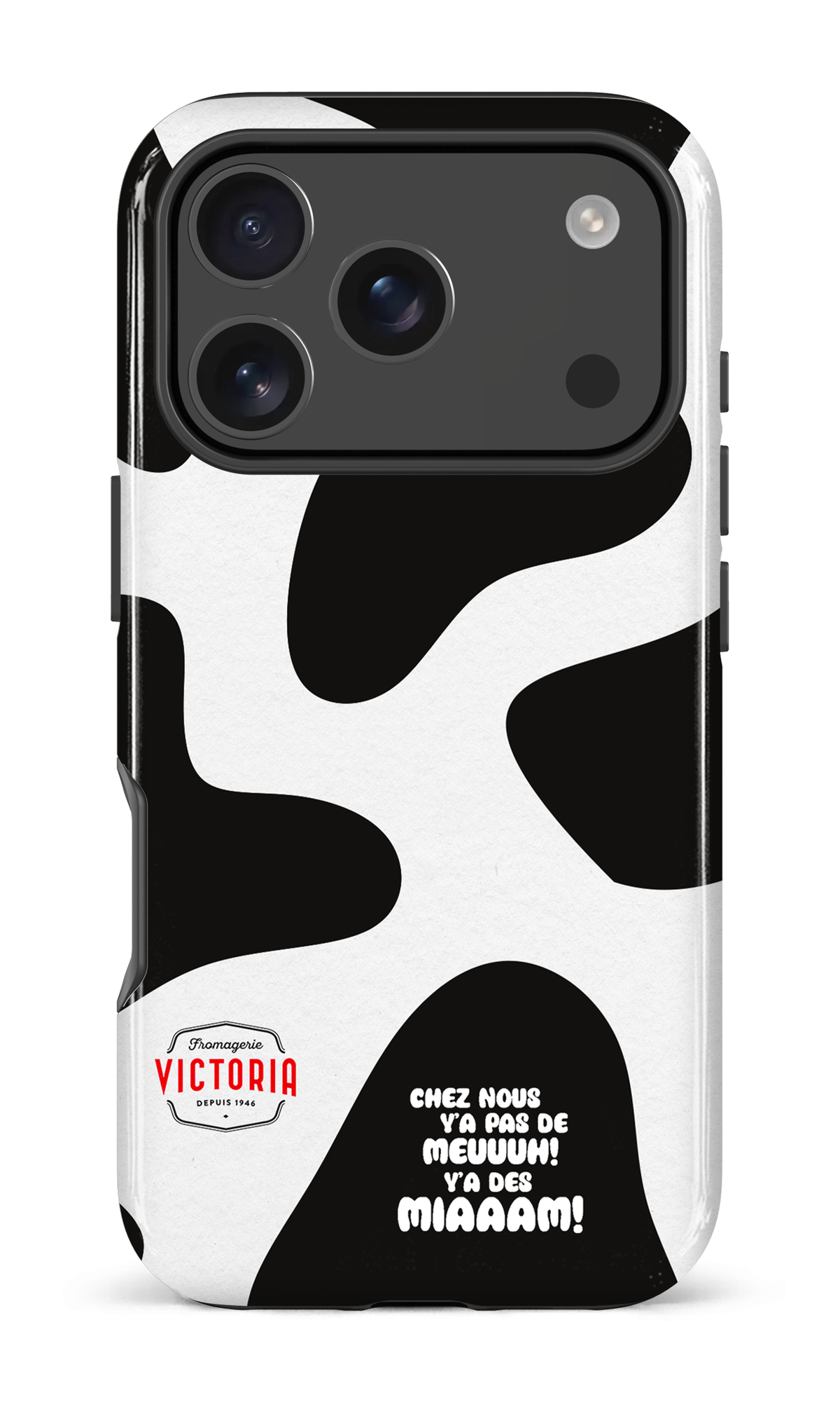 iPhone 17 Pro Impact Case Fromagerie Victoria Motif -