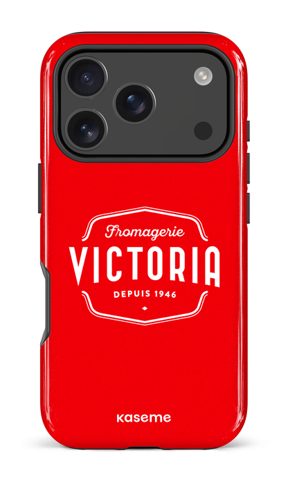 iPhone 17 Pro Impact Case Fromagerie Victoria Rouge -