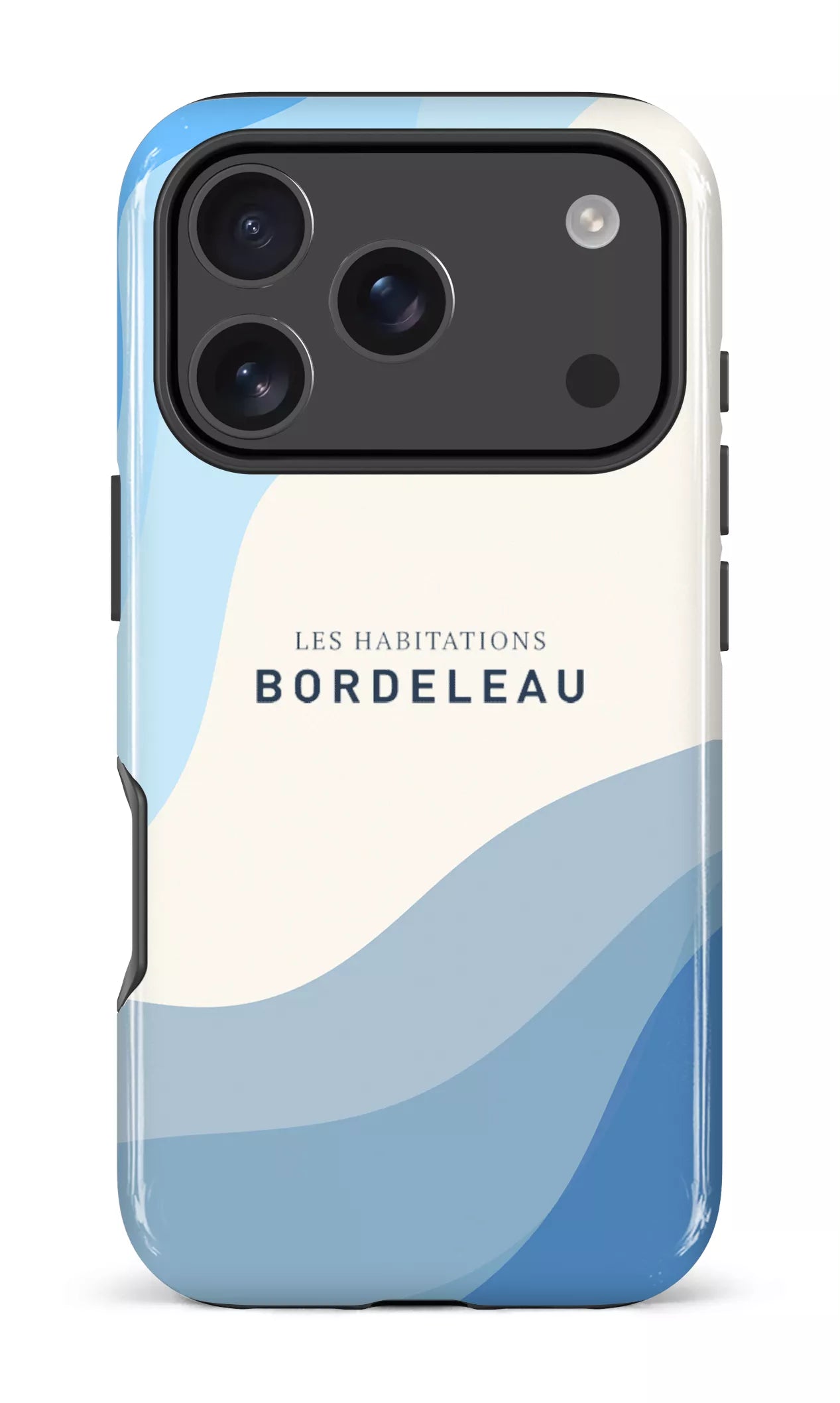 iPhone 17 Pro Impact Case HB - Bleu et Blanc -