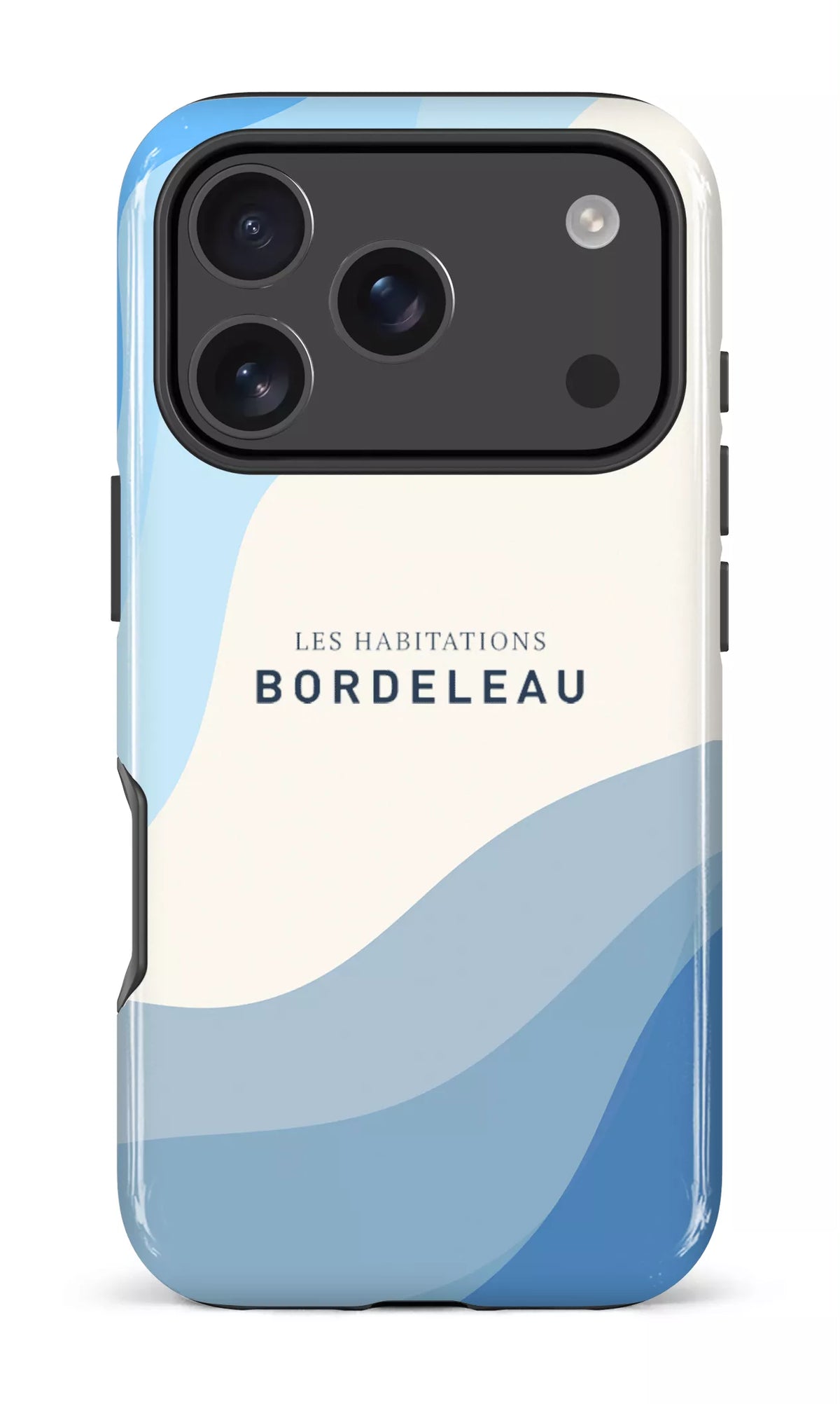 iPhone 17 Pro Impact Case HB - Bleu et Blanc -