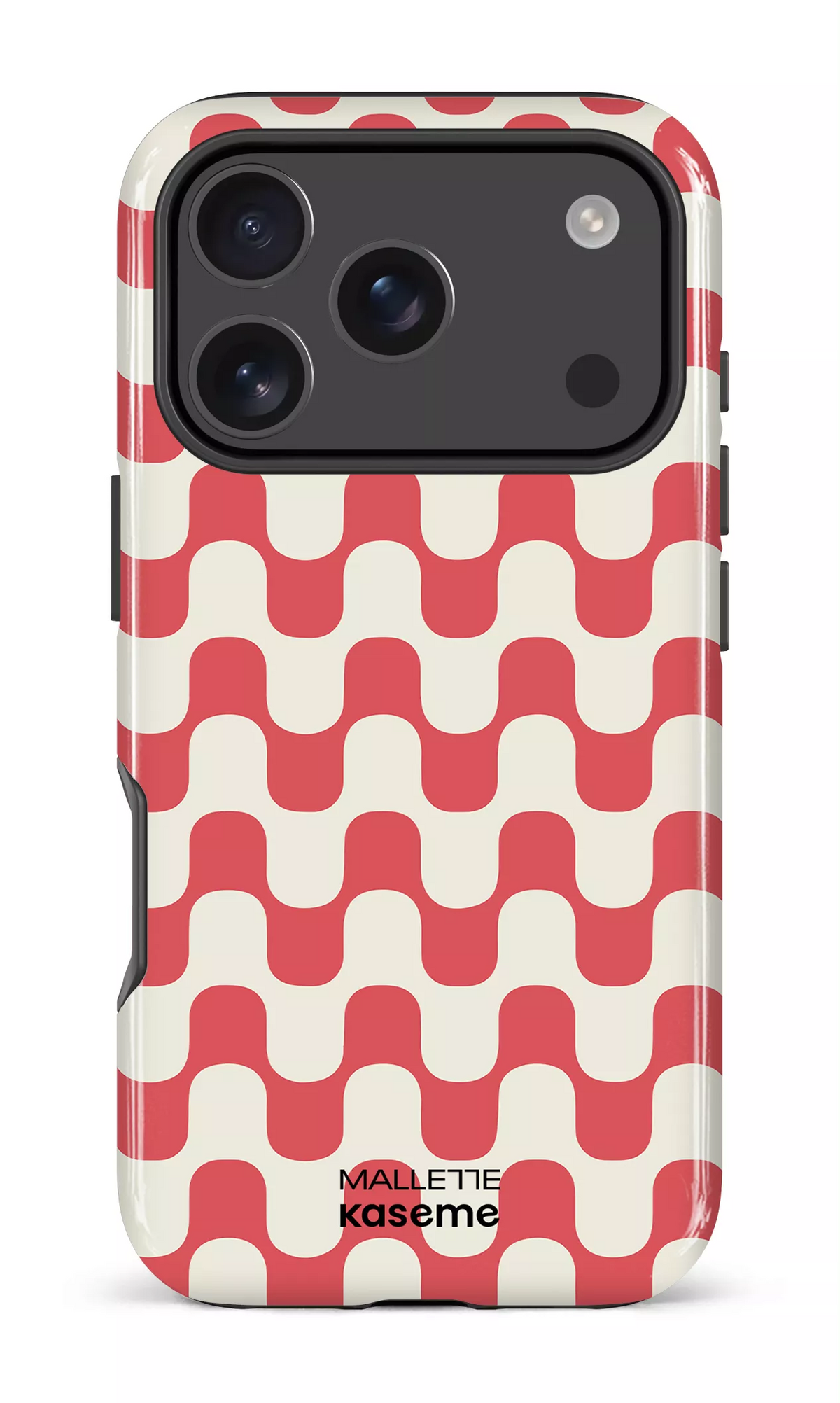 iPhone 17 Pro Impact Case Hippy Rouge x Mallette -