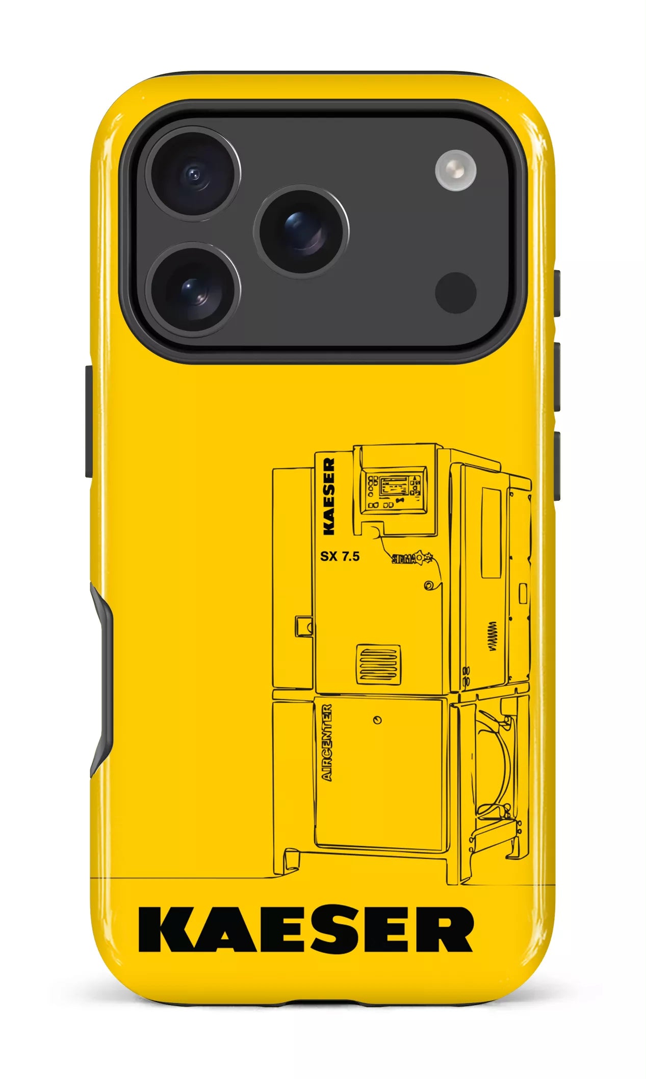 iPhone 17 Pro Impact Case Kaeser - The Golden Blueprint -