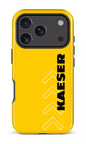iPhone 17 Pro Impact Case Kaeser Flèches Jaune -