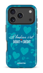 iPhone 17 Pro Impact Case Le bonheur c'est débit = crédit -
