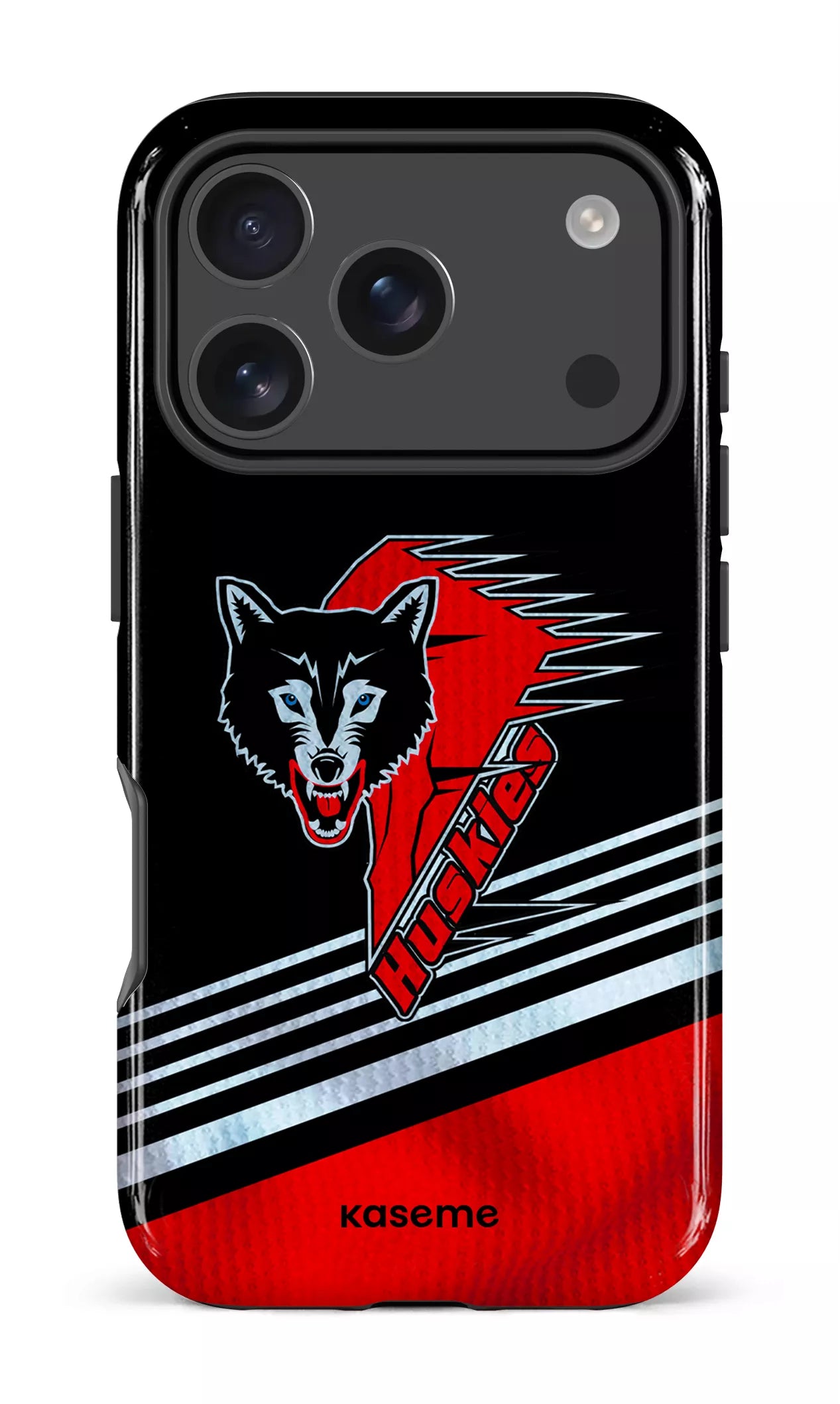 iPhone 17 Pro Impact Case Les Huskies Vintage -