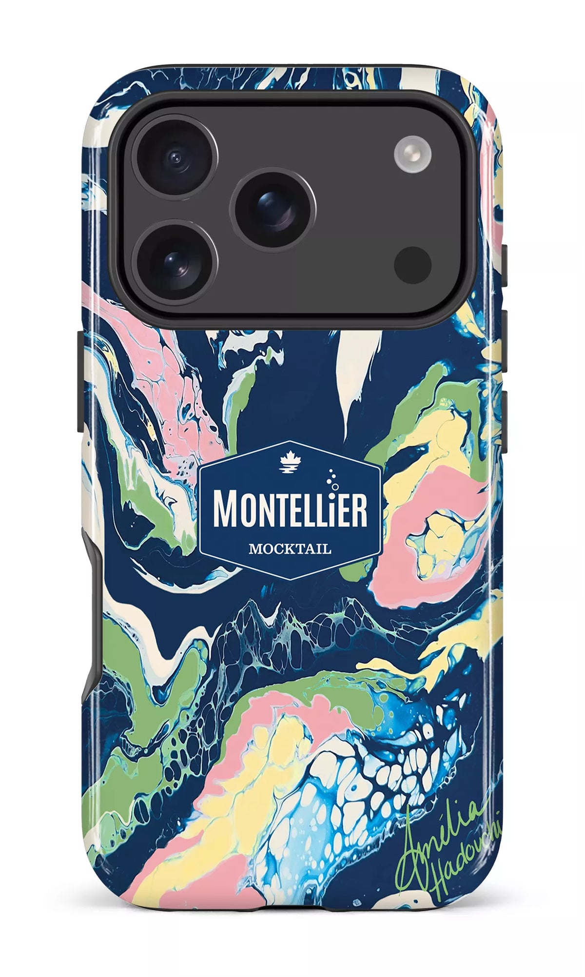 iPhone 17 Pro Impact Case Montellier Mocktail x Amélia Hadouchi -