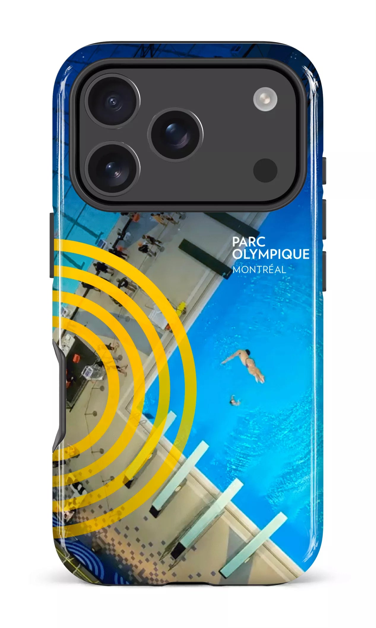 iPhone 17 Pro Impact Case Parc Olympique - Lieu Plongeon -