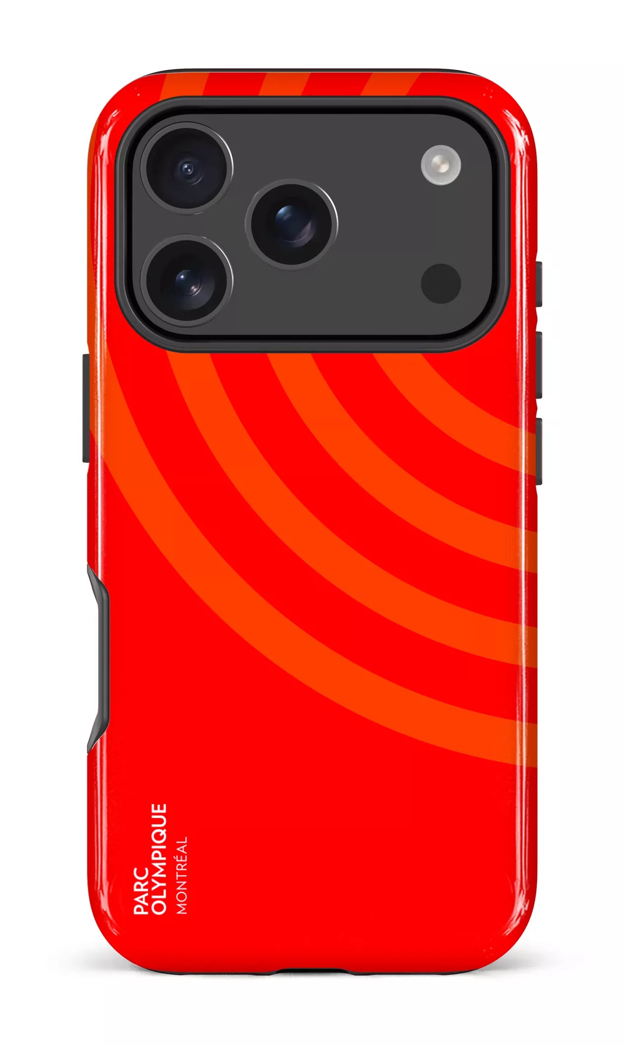 iPhone 17 Pro Impact Case Parc Olympique - Logo Rouge -