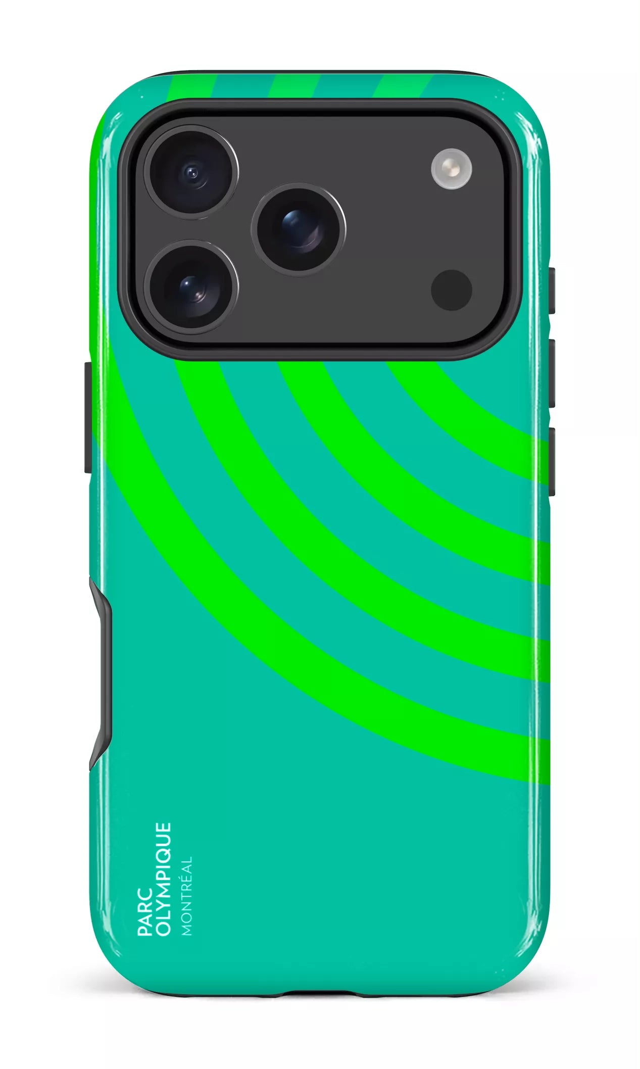 iPhone 17 Pro Impact Case Parc Olympique - Logo Vert -