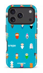iPhone 17 Pro Impact Case Personnages Turquoise -