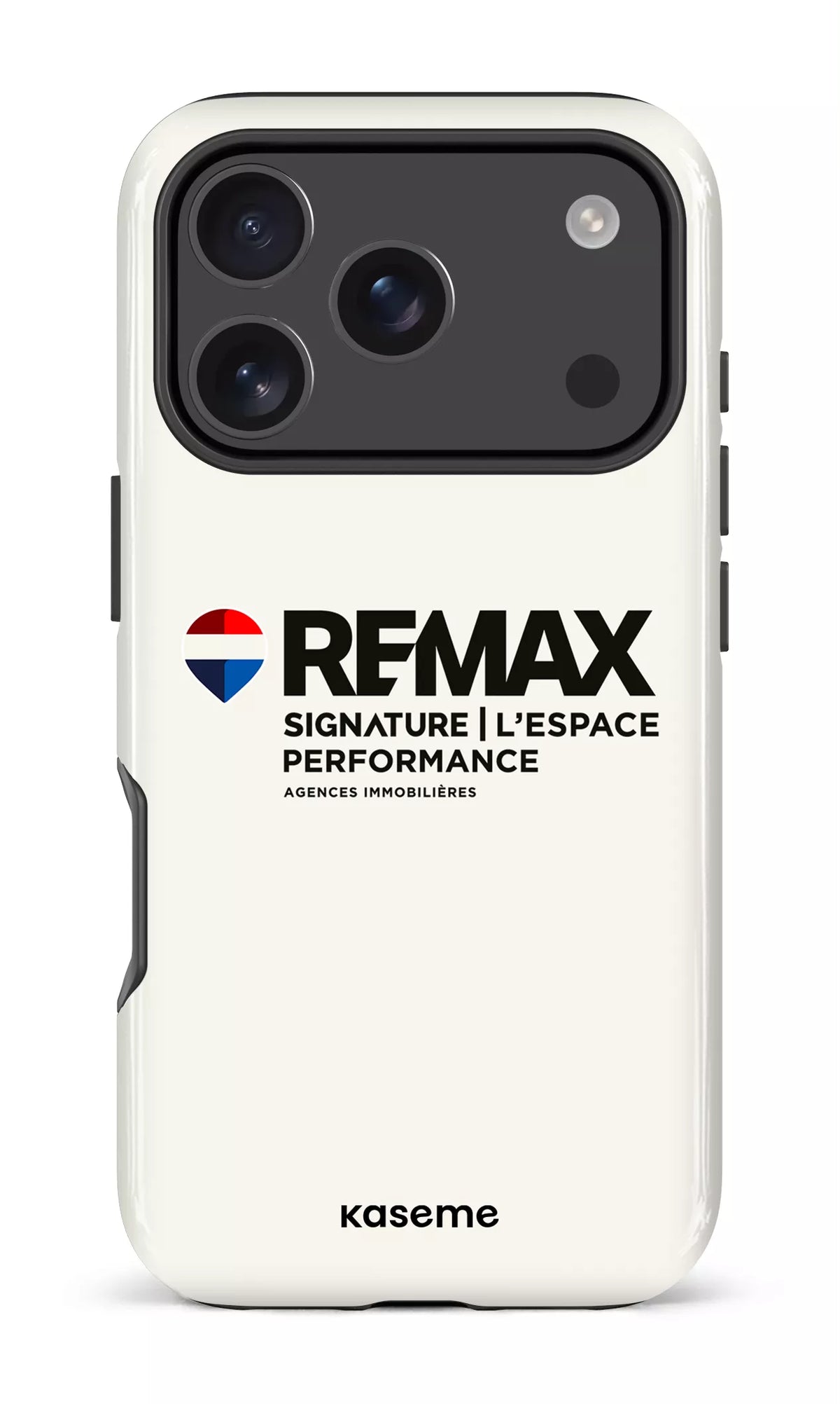 iPhone 17 Pro Impact Case Remax Agences Crème -