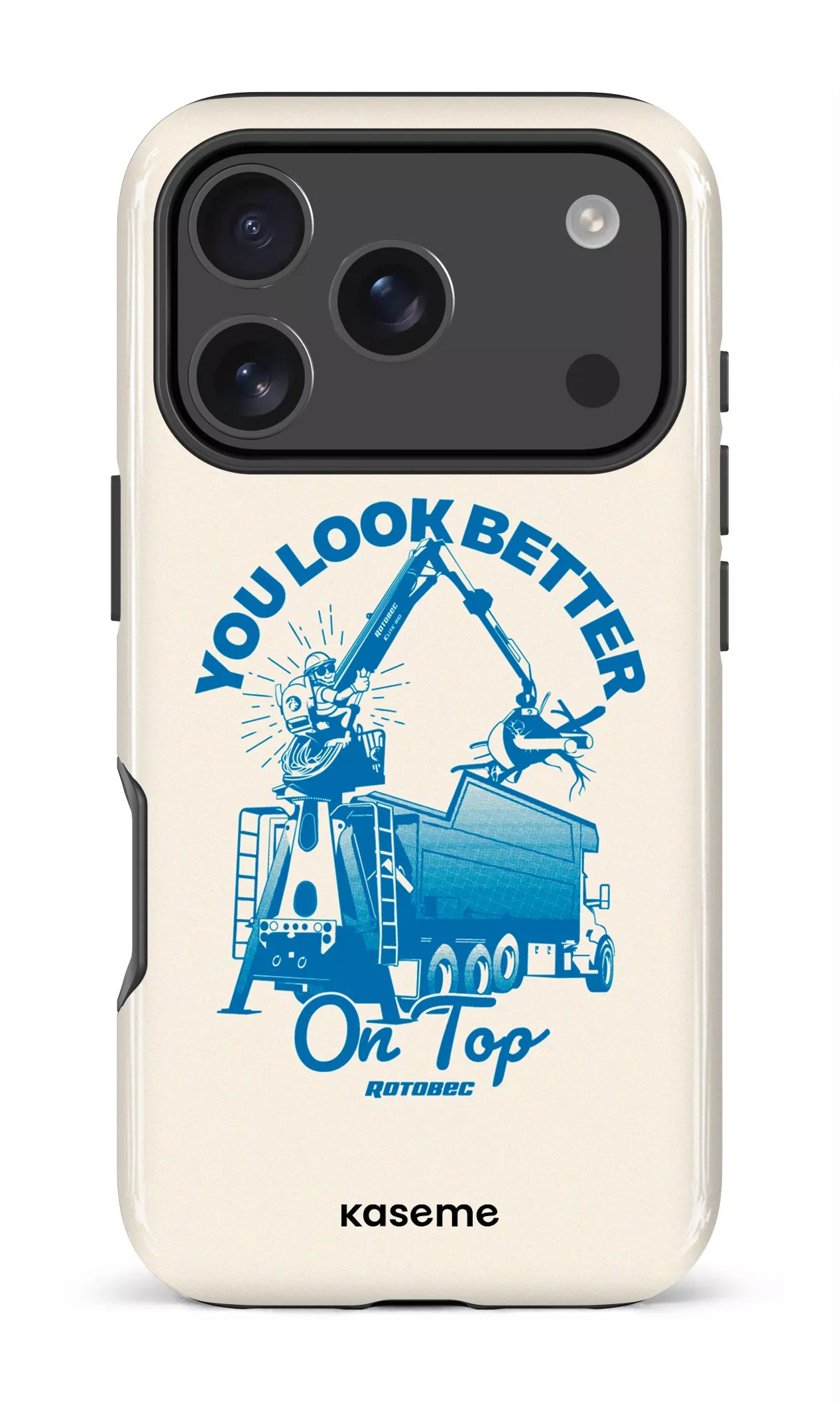 iPhone 17 Pro Impact Case Rotobec Beige -