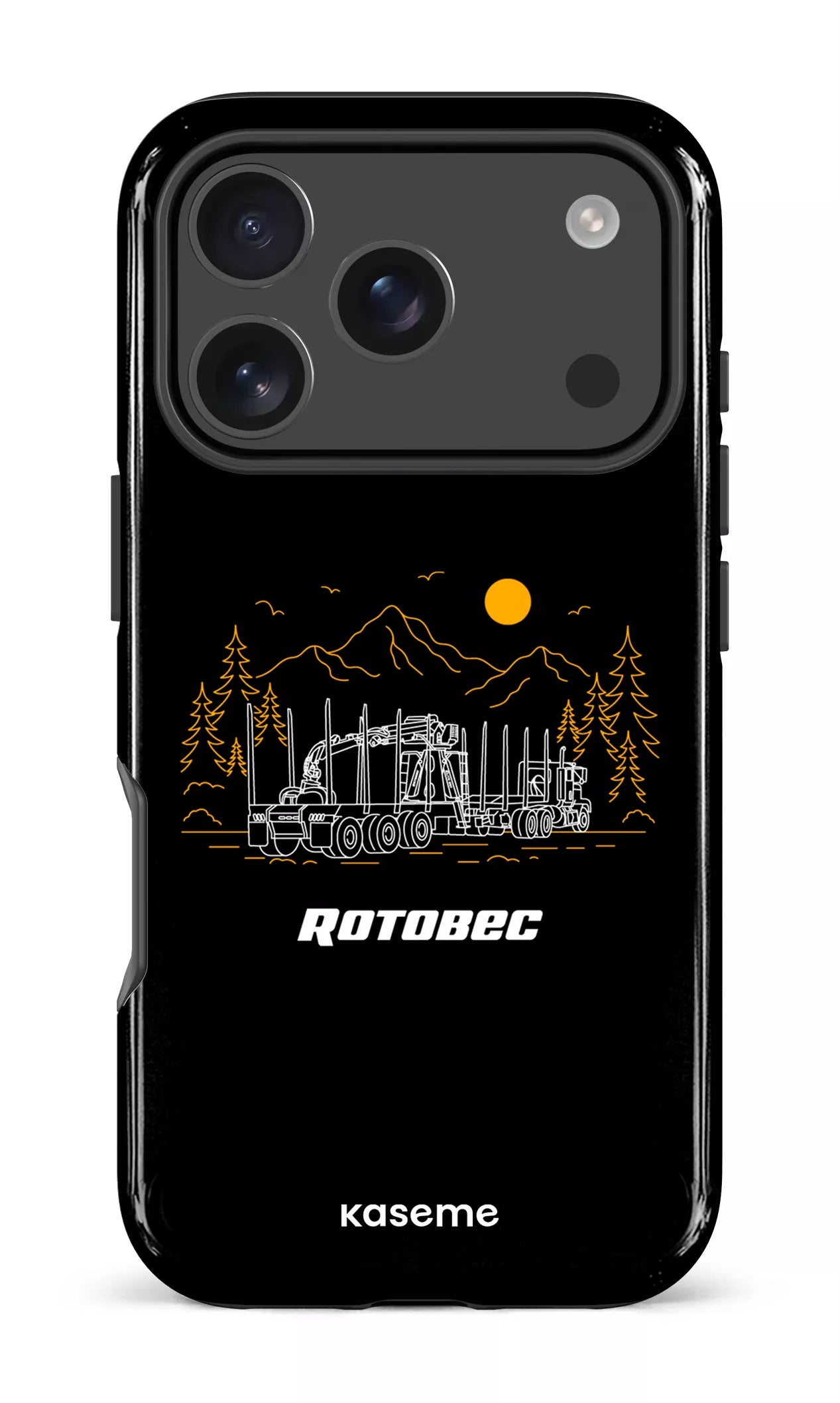 iPhone 17 Pro Impact Case Rotobec Noir -