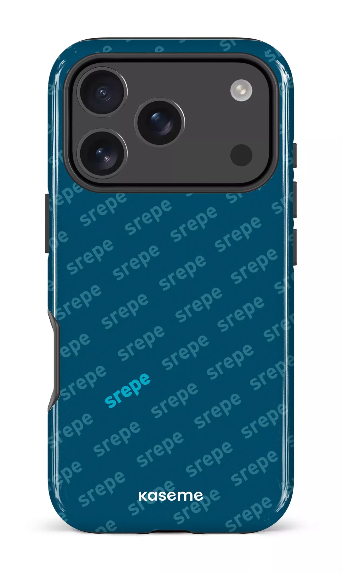 iPhone 17 Pro Impact Case SREPE Pattern Bleu x Turquoise -
