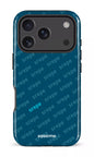 iPhone 17 Pro Impact Case SREPE Pattern Bleu x Turquoise -