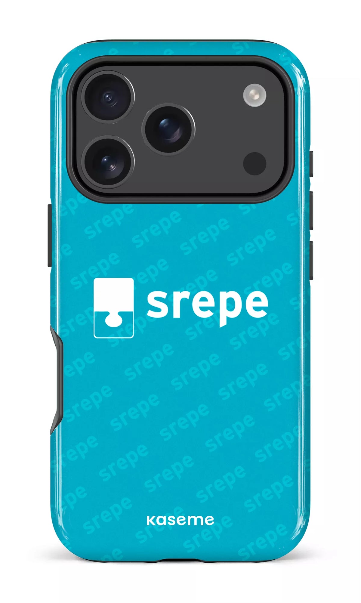 iPhone 17 Pro Impact Case SREPE Pattern Turquoise -