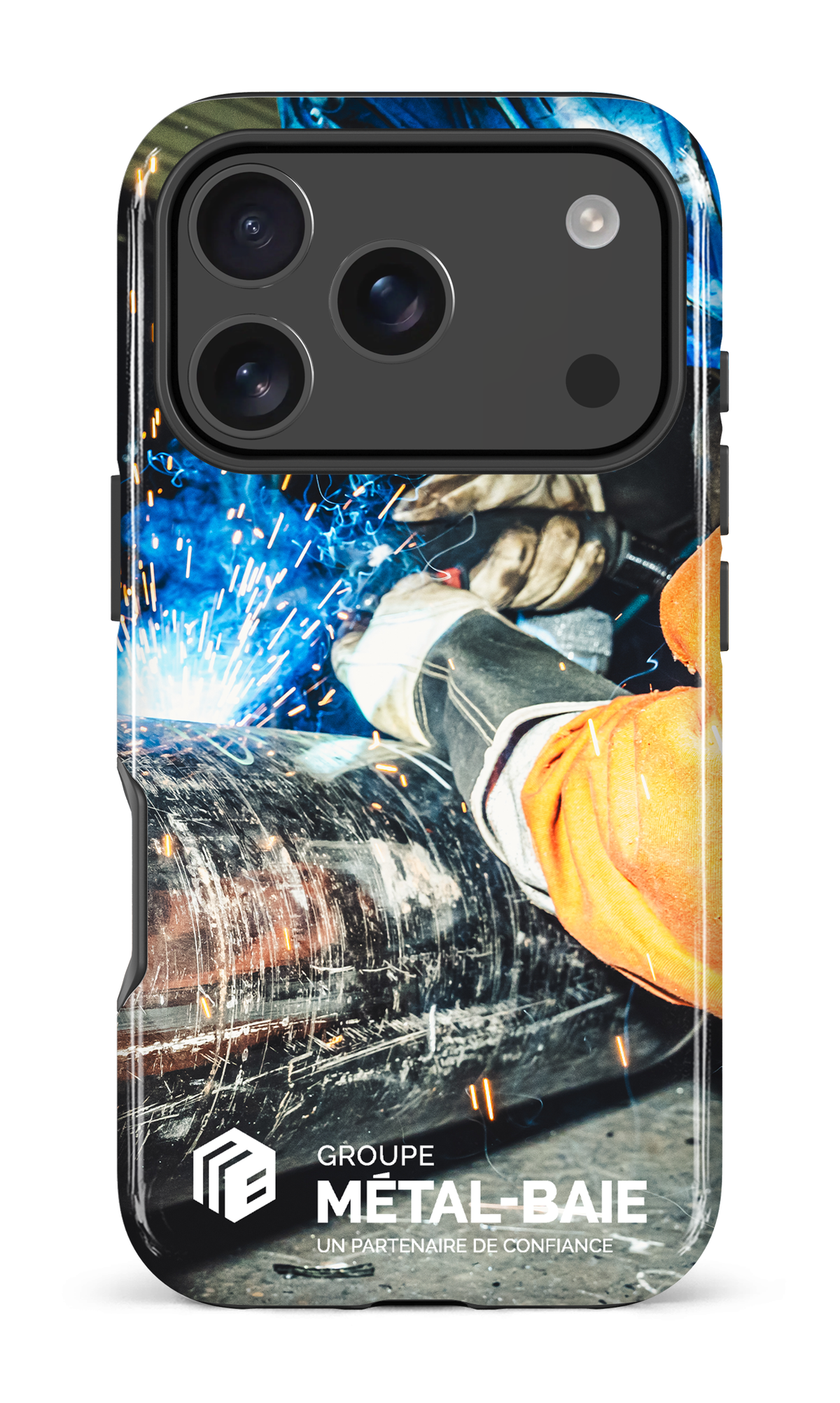 iPhone 17 Pro Impact Case Soudure par Métal-Baie -