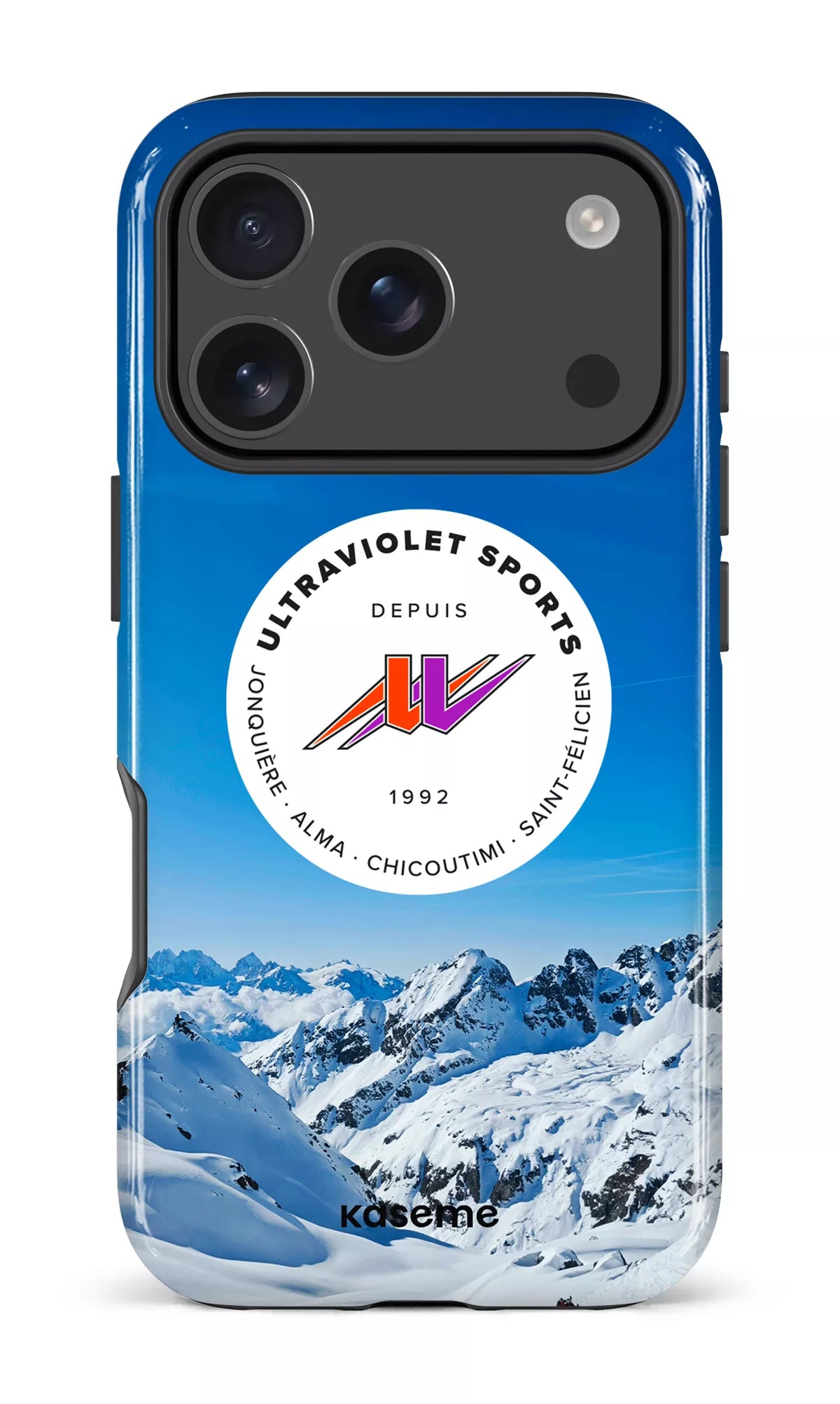 iPhone 17 Pro Impact Case UltraViolet Montagnes -