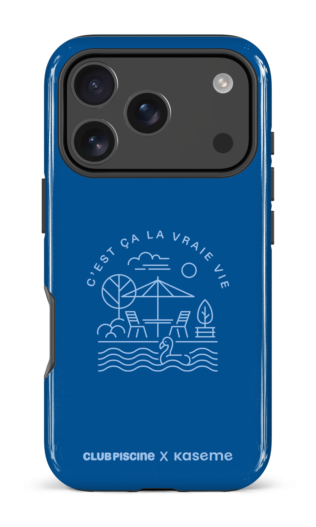 iPhone 17 Pro Impact Case Vraie Vie par Club Piscine -