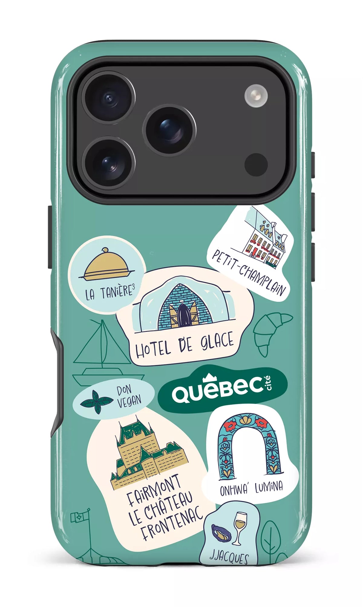 iPhone 17 Pro MagSafe - Impact Case Explorez Québec -