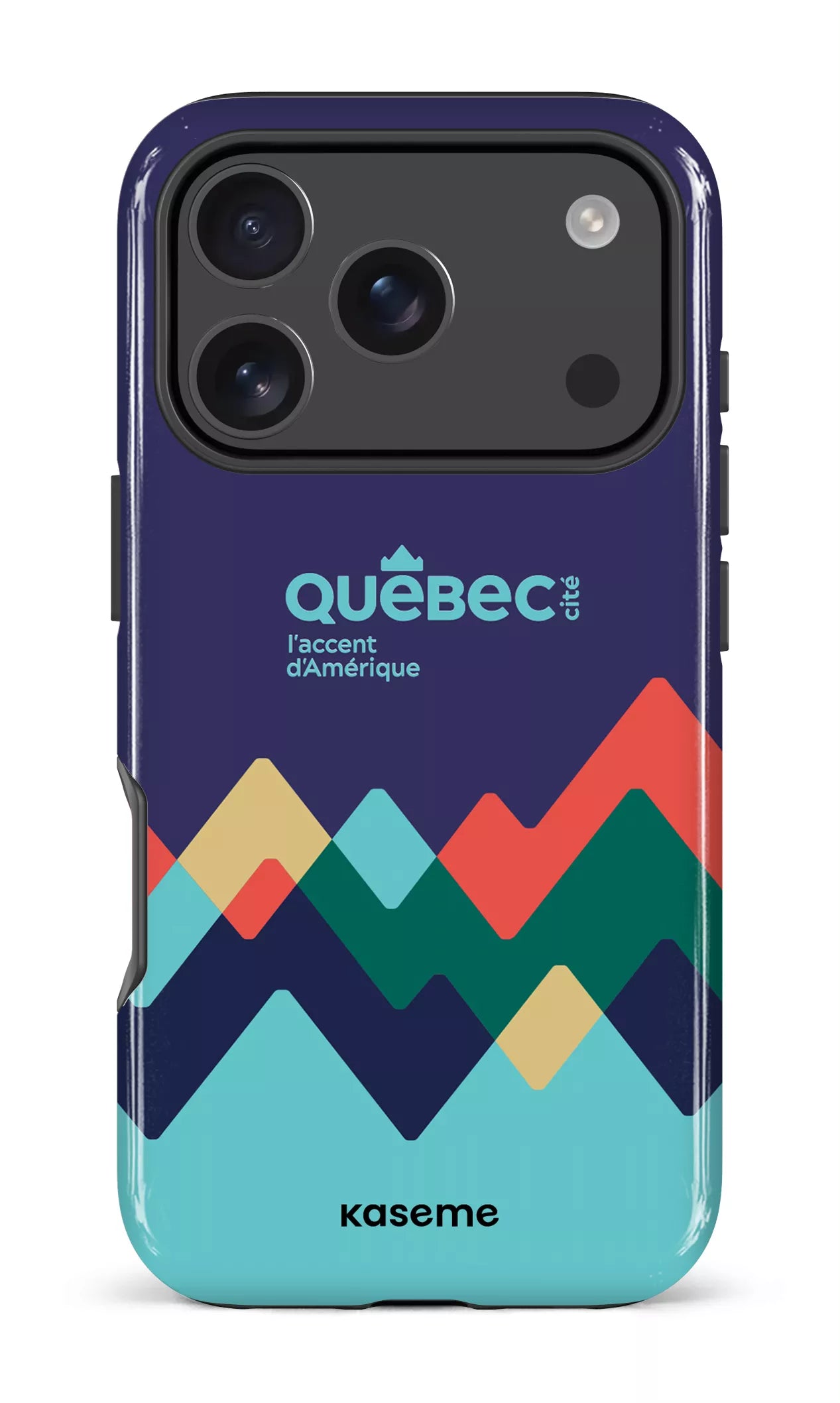 iPhone 17 Pro MagSafe - Impact Case Québec cité, l'accent d'Amérique -