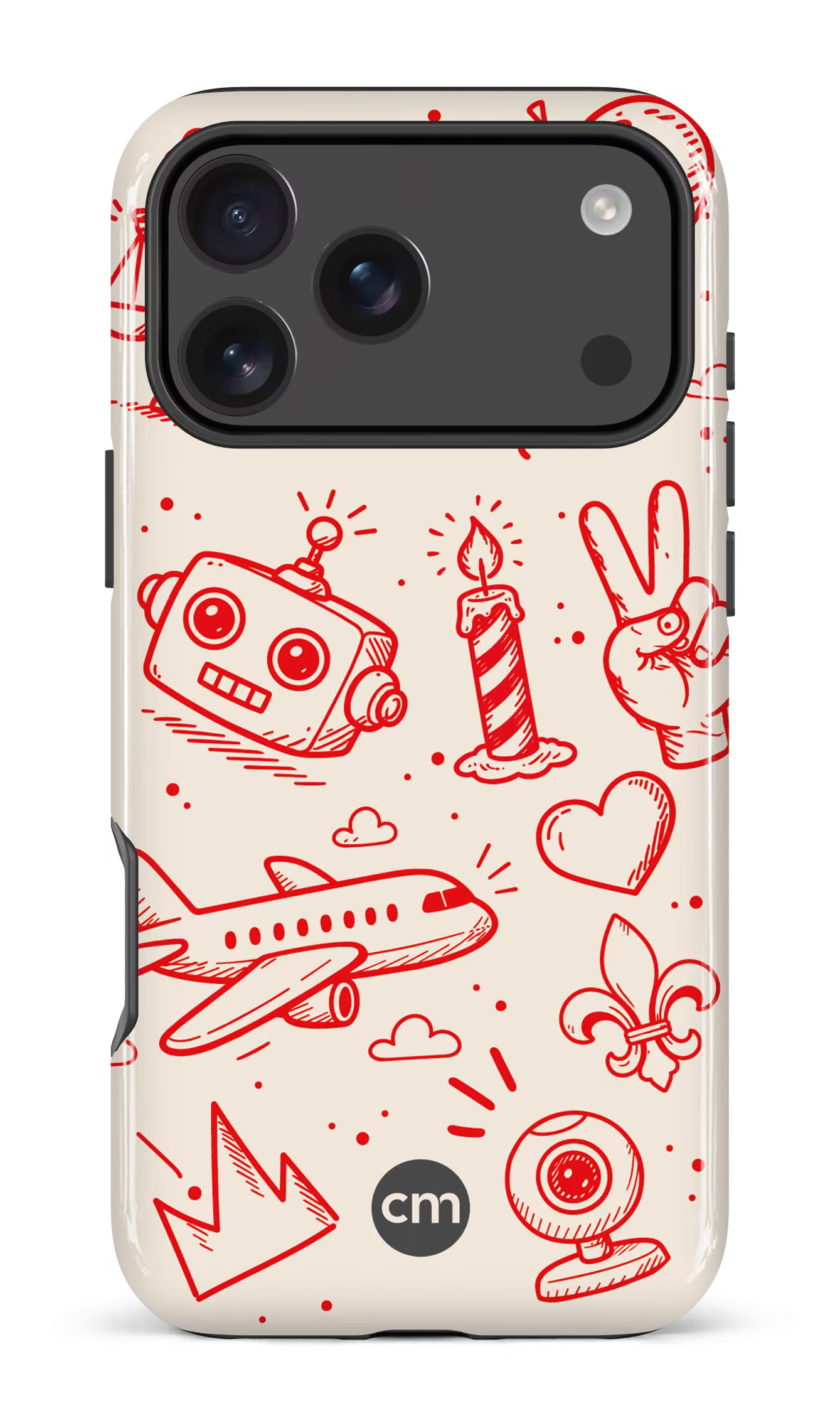 iPhone 17 Pro Max Impact Case 20 ans Crakmedia -