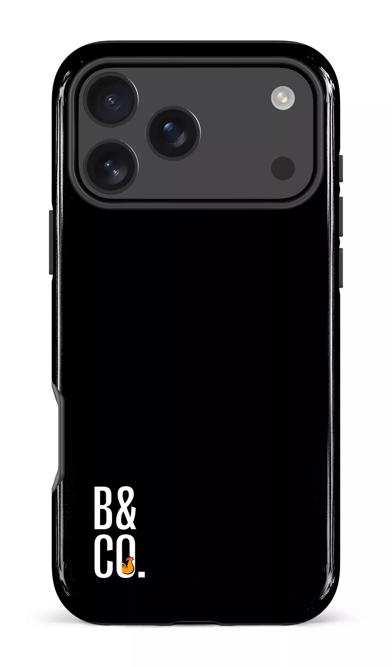 iPhone 17 Pro Max Impact Case B&Co Noir -