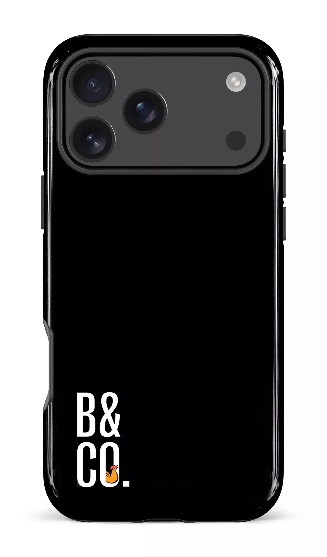 iPhone 17 Pro Max Impact Case B&Co Noir -