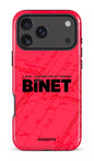 iPhone 17 Pro Max Impact Case Constructions Binet Rouge -