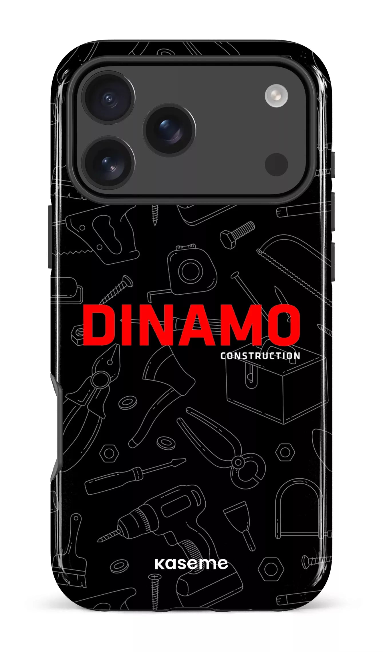 iPhone 17 Pro Max Impact Case Dinamo Noir -